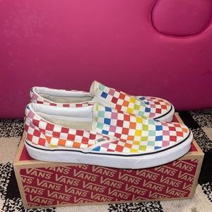 Checkerboard VANS! RAINBOW 🌈